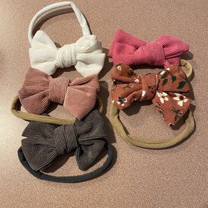 Corduroy Baby Bow Bundle